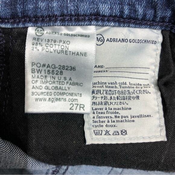 AG Adriano Goldschmied The Farrah High Rise Skinny Jeans 27 EUC - Picture 7 of 8